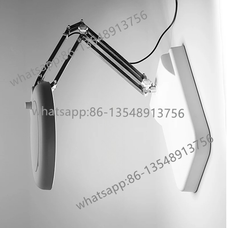 Office Furniture Com - 104個のLEDライト付き卓上ルーペ、10倍、20倍、30倍の高倍率光学、高解像度の記録機能、携帯電話対応