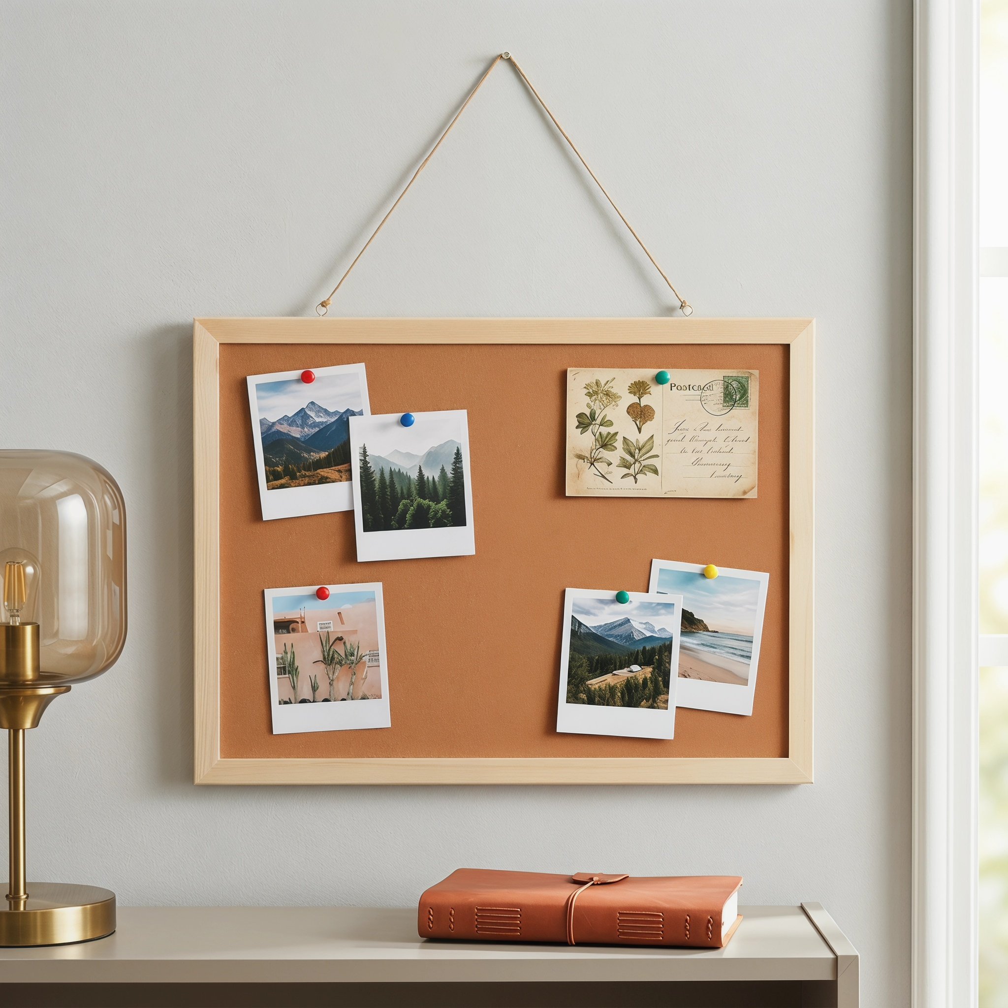 1セット 小型木製コルクボード 掲示板 メッセージボード デ - Bulletin Board Cork のレビューと価格