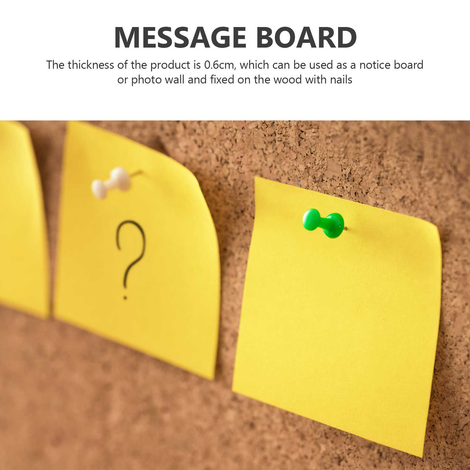 2 個のコルクボード木製メッセージボード写真ディスプレイ家の - Bulletin Board Cork のレビューと価格