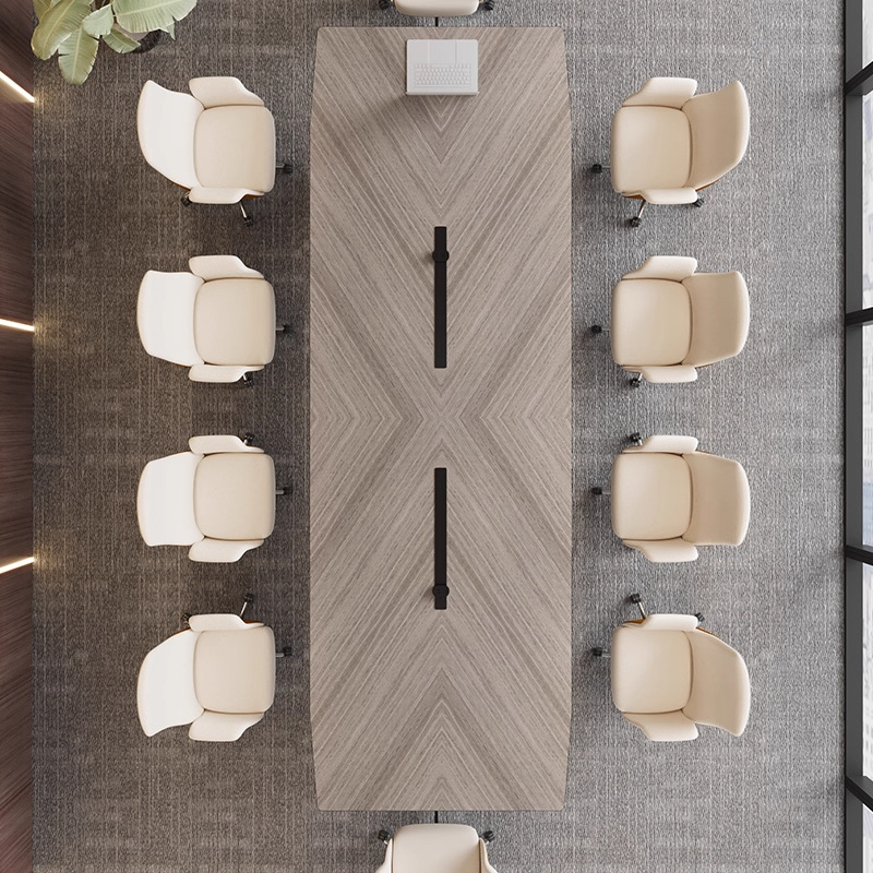 大型高級会議テーブル 商業用長尺研修テーブル シンプルモダン - Office Furniture Com のレビューと価格
