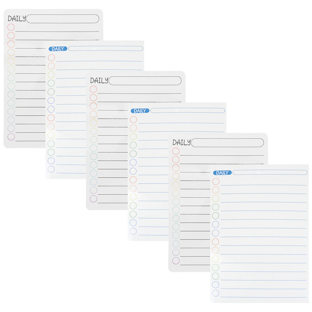 6枚組 磁気ホワイトボード カレンダー 冷蔵庫用計画ボード  - Magnetic Whiteboard Calendar のレビューと価格