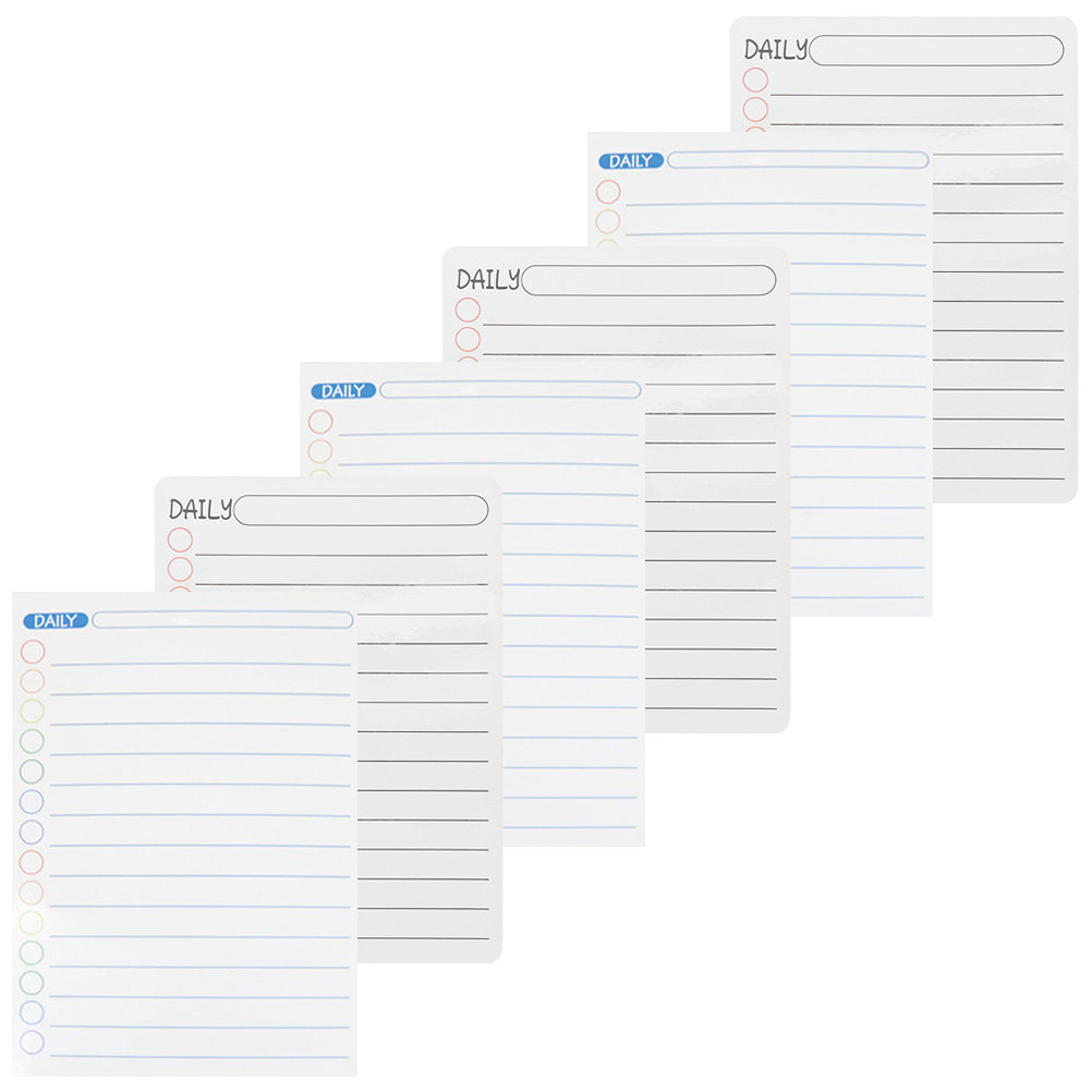 6枚組 磁気ホワイトボード カレンダー 冷蔵庫用計画ボード  - Magnetic Whiteboard Calendar のレビューと価格