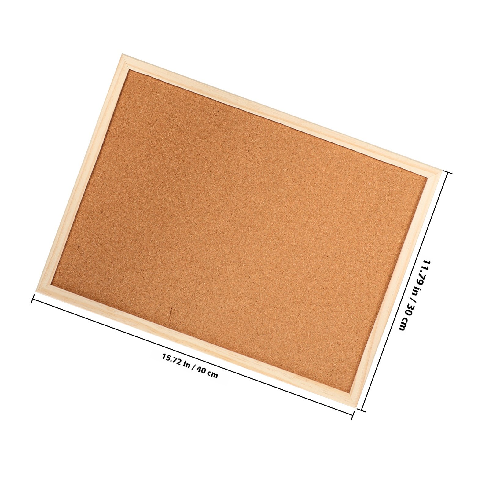 1セットの丈夫で軽量なコルクボード、オフィスの壁に取り付け可 - Bulletin Board Cork のレビューと価格