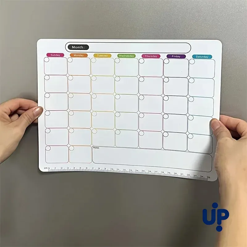 冷蔵庫用マグネット、月間・週間プランナー、磁気カレンダーステ - Magnetic Whiteboard Calendar のレビューと価格
