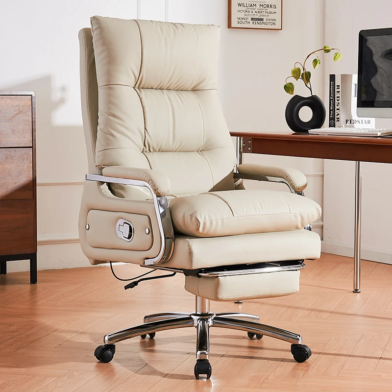 第一層牛革製コンピューターチェア、ホームボスチェア、快適な座 - Office Furniture First のレビューと価格