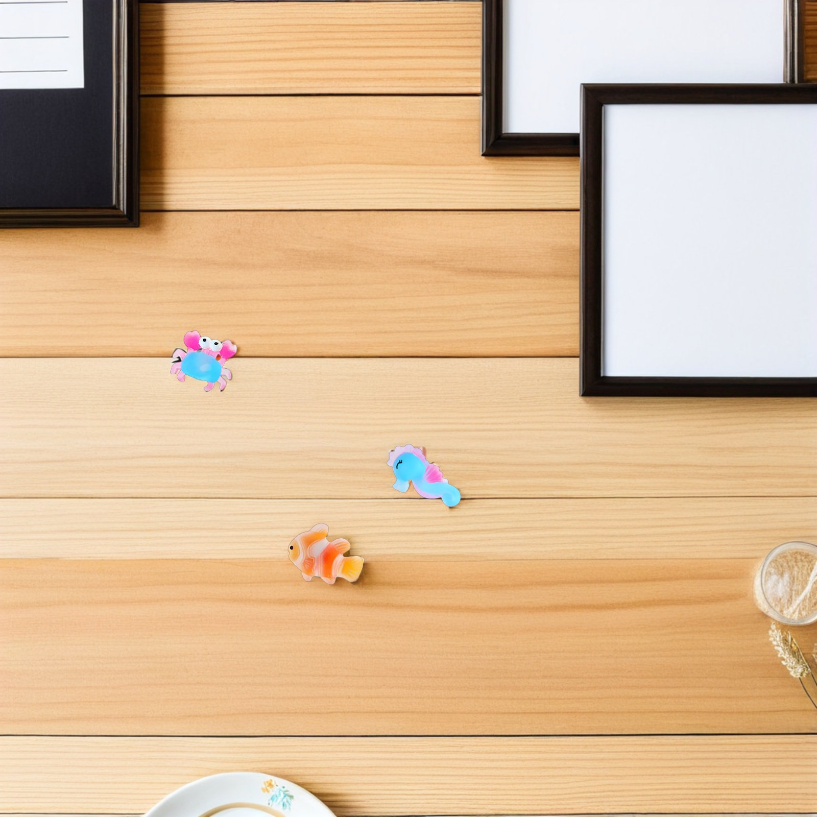 30個入り樹脂製かわいい海洋動物プッシュピン、コルクボードや - Bulletin Board Cork のレビューと価格
