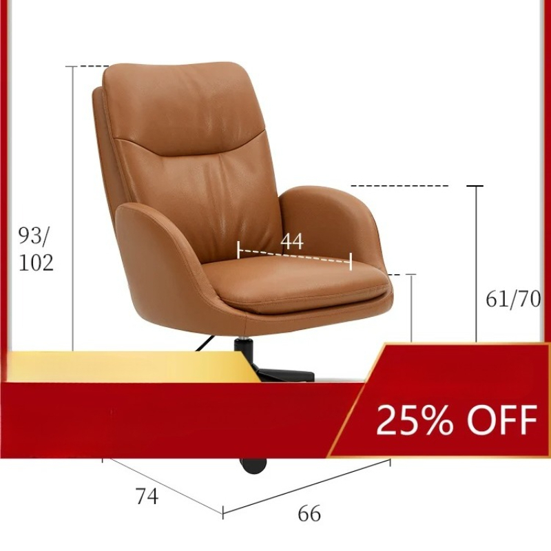 シンプルな家具輸入品第一層革製ソファシングルオフィスチェア - Office Furniture First のレビューと価格
