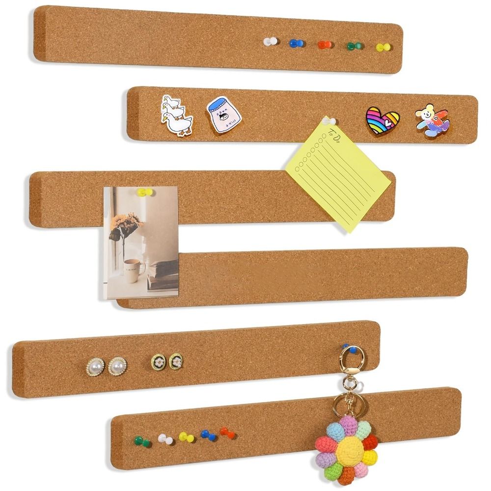 コルク素材の粘着式コルクボード、粘着式で取り外し可能なピンボ - Bulletin Board Cork のレビューと価格