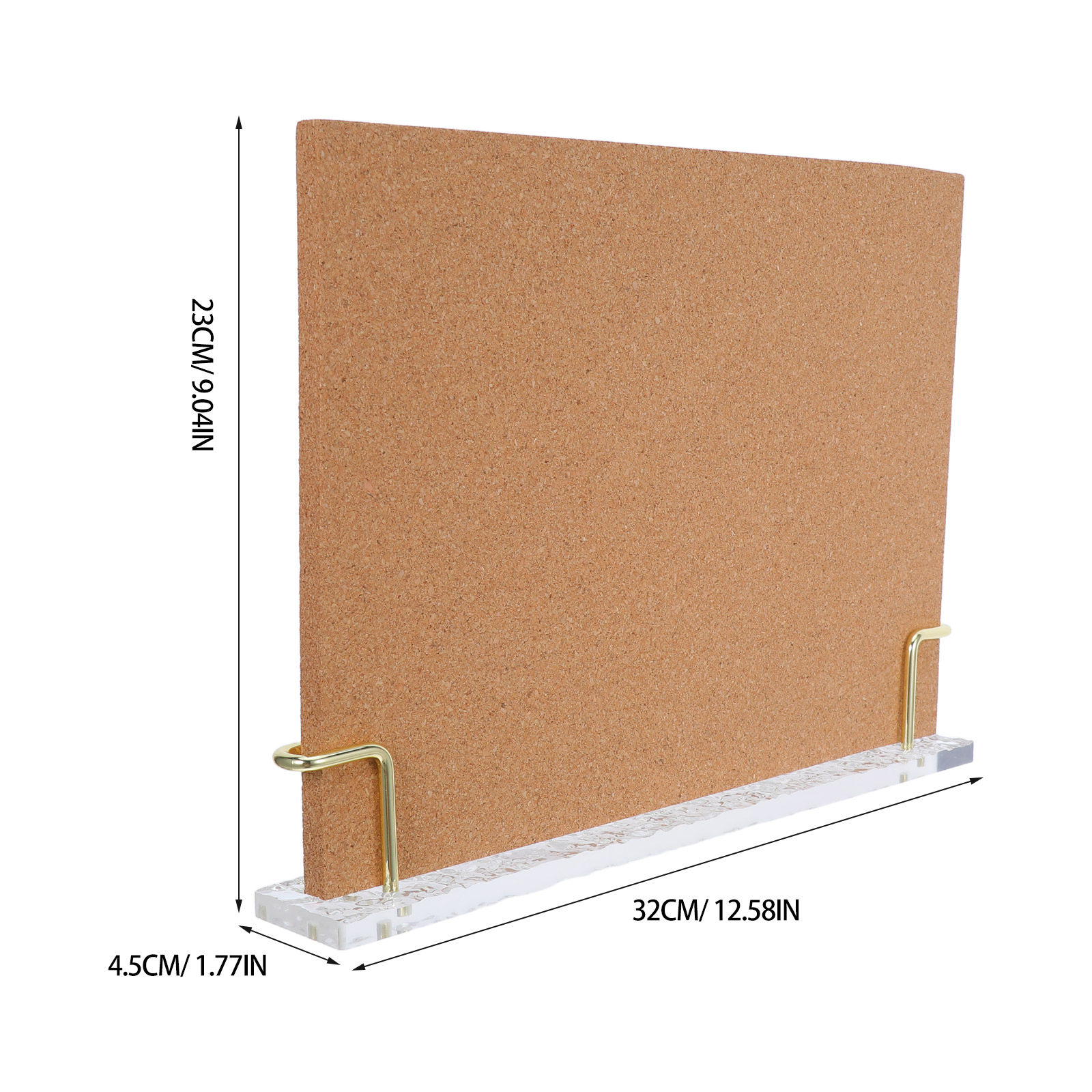 1セット 小型コルクボード デスクトップメモボード 木製フレ - Bulletin Board Cork のレビューと価格